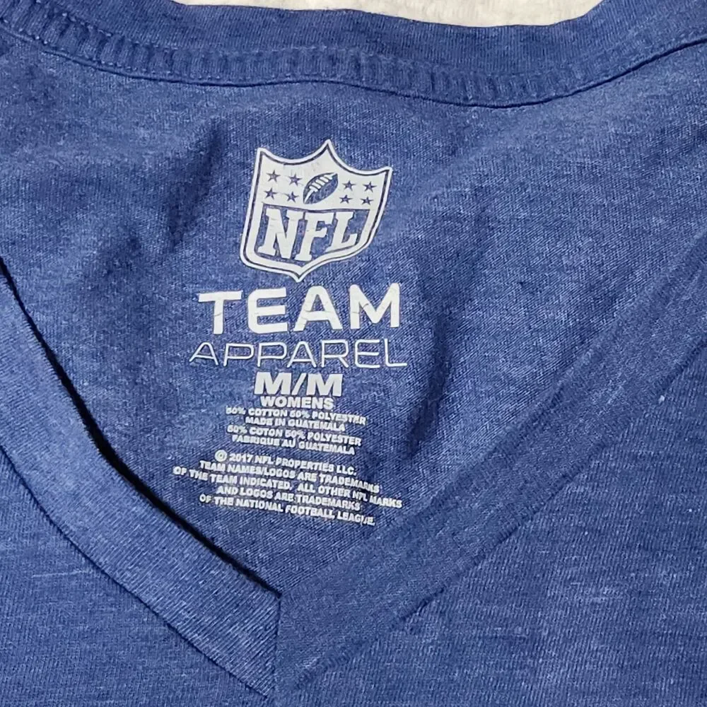 NFL New York Giants Women's Medium Graphic T-shirt Football - Picture 6 of 12